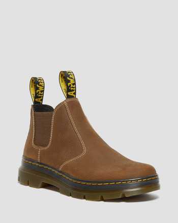 Hardie II Leather Chelsea Work Boots