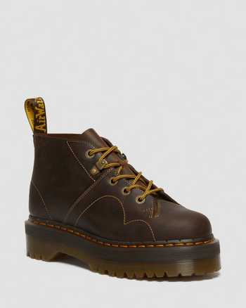 Church Arc Crazy Horse Platform Monkey Boots