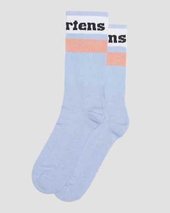 Athletic Logo Organic Cotton Blend Socks