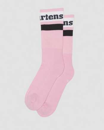 Athletic Logo Organic Cotton Blend Socks