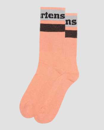 Athletic Logo Organic Cotton Blend Socks